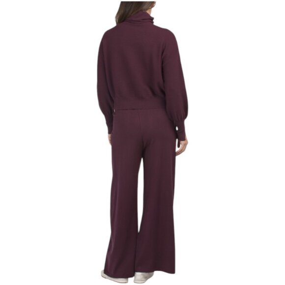 SIONI 2pc Turtleneck Sweater And Matching Sweatpants Set - Picture 2 of 2